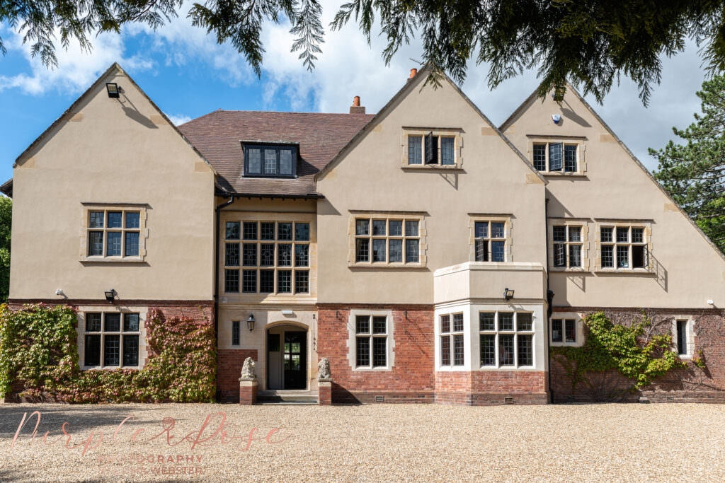 Exterior of Plum Park Wedding venue