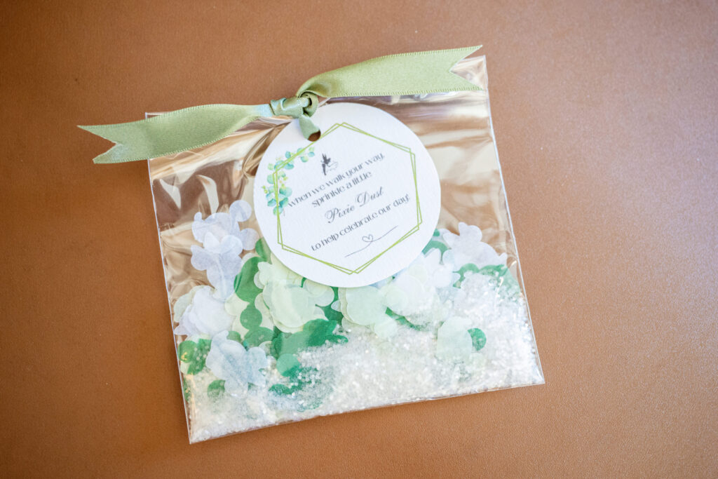 Disney themed wedding confetti